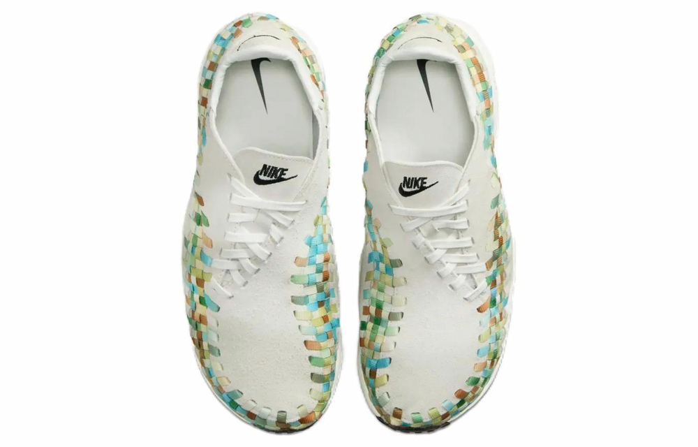 Кроссовки Nike Air Footscape Woven "Summit White" (Женская размерная сетка)