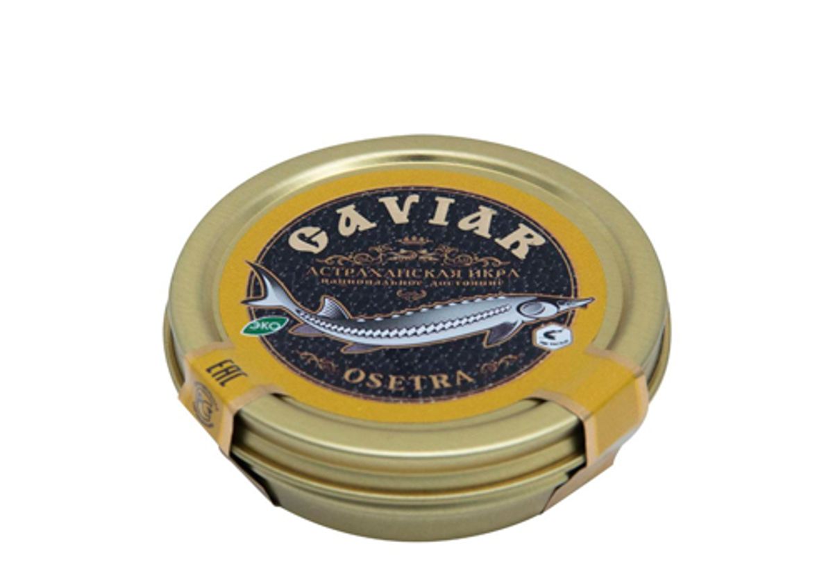 Икра черная осетровая Астрахань, 30г
