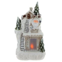 GAEM Фигурка декоративная "Камин" (подсветка, 3xAAA), L25 W16 H49 см