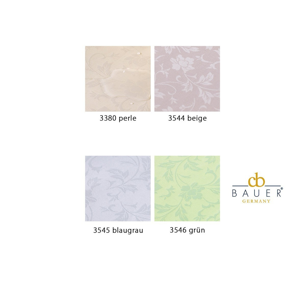 Скатерть круглая 160 Curt Bauer Benita голубая цвет