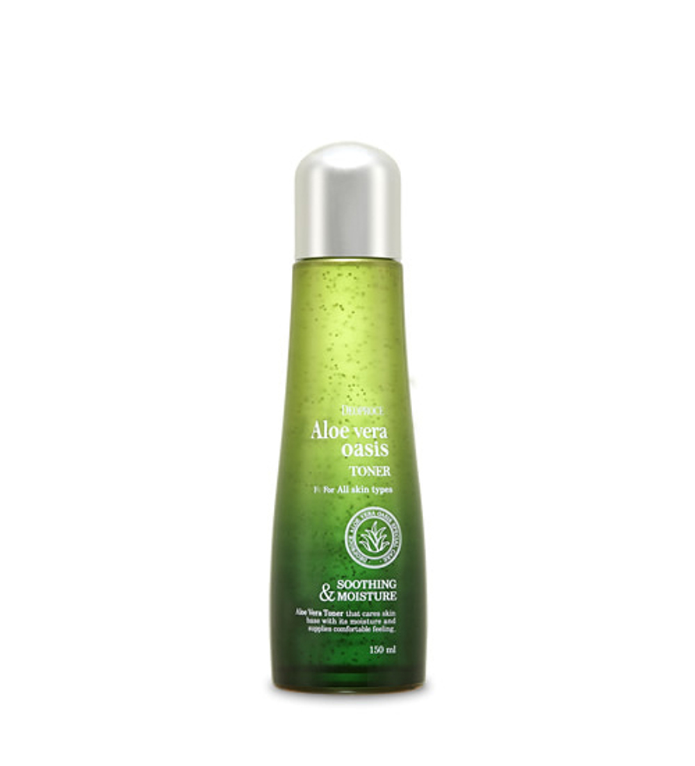 Deoproce Aloe Vera Oasis Toner тонер для лица с экстраком алое вера