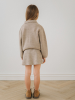 Юбка вязаная с бантиками, Бежевый