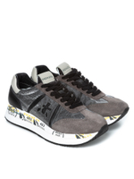 Комбинированные кроссовки Premiata Conny 1493 на шнуровке