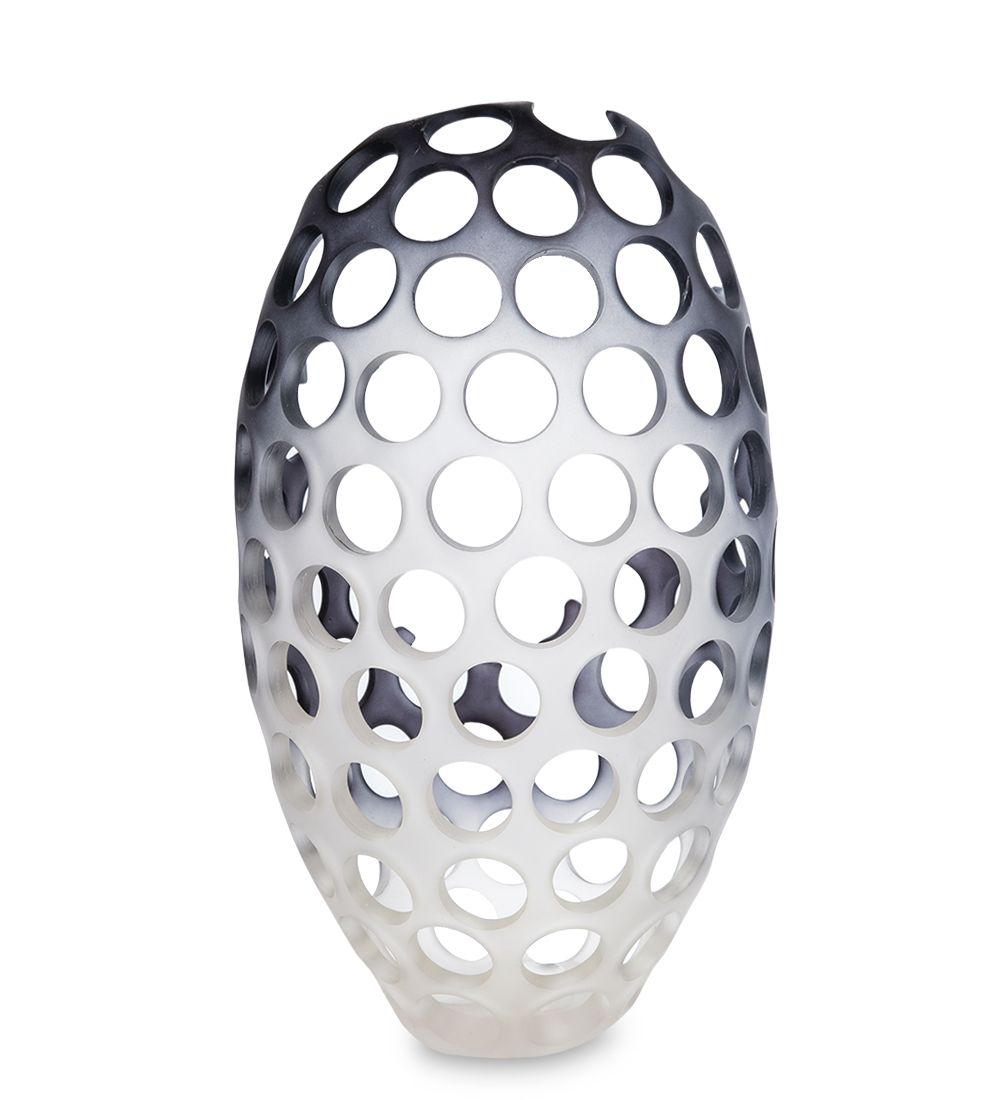 BMB- 69 Ваза «Перфора Черный Омбре»