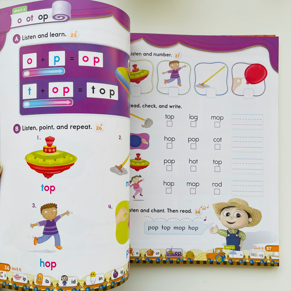 Oxford Phonics World 2. Short Vowels.