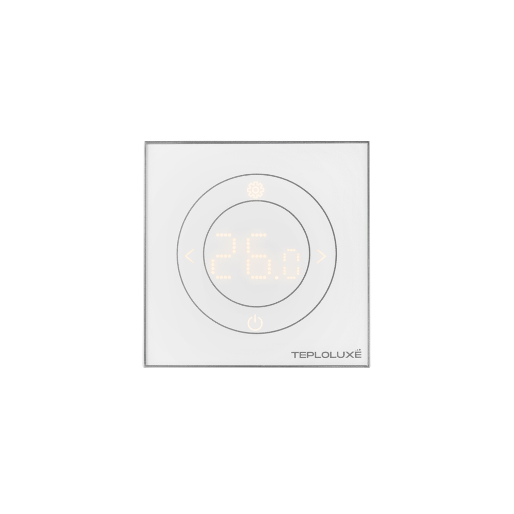 Терморегулятор электронный Теплолюкс Solus Zen Wi-Fi белый/серебро