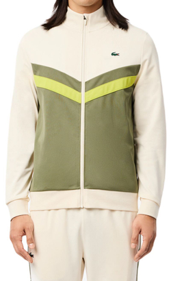 Мужская теннисная кофта Lacoste Unbreakable Zipped Tennis Sweatshirt - разноцветный