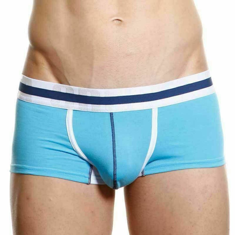 Мужские трусы хипсы голубые Croota Midpoint Hipster Blue CR00047