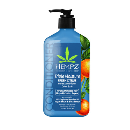 HEMPZ Кондиционер Тройное увлажнение 500ml / Triple Moisture Whipped Crème Conditioner & Hair Mask