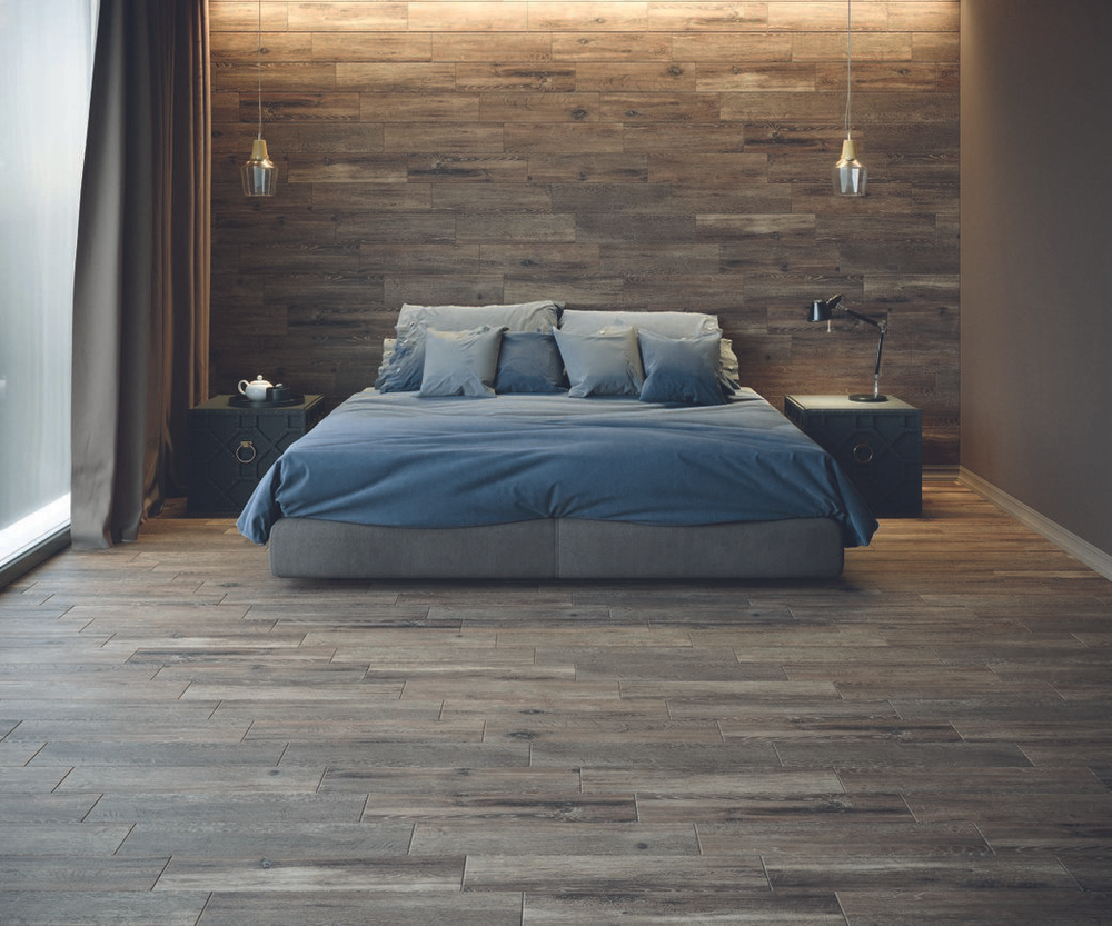 Керамогранит Estima Brigantina BG05 14.6x60 см 1.31 м² неполированный цвет коричневый