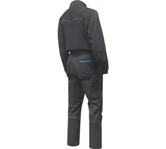 Комбинезон рабочий эластичный темно-серый WURNITZ Högert, арт. HT5K820