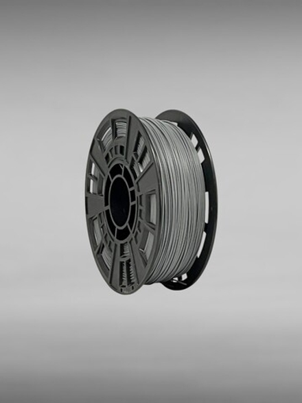 Пластик для 3D принтера PETG Серый 1 кг. Катушка
