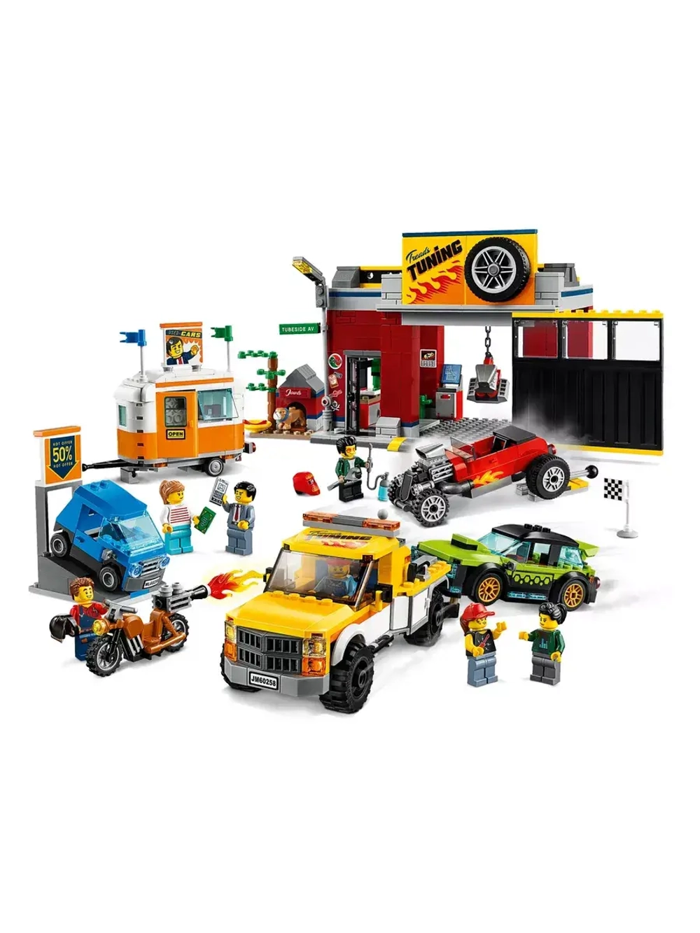 Конструктор Сити Тюнинг мастерская