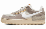 Кроссовки Nike Air Force 1 Low Fur-Lined Shadow (Женская размерная сетка)