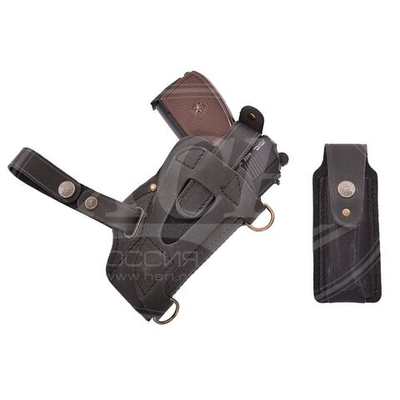 Кобура "Патруль" оперативная горизонтальная ПМ (люкс)* (III)