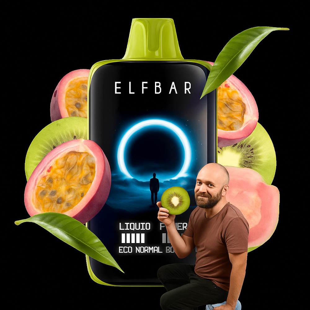 ELF BAR Moon Night 40000 - Kiwi Passion Fruit Guava (5% nic)