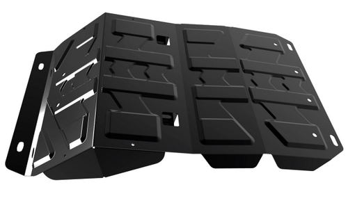 Защита картера АвтоБроня для Great Wall Hover H5 (V - 2.0D; 2.4) 2011-2016, штампованная, сталь 1.8 мм, с крепежом, 111.02001.3