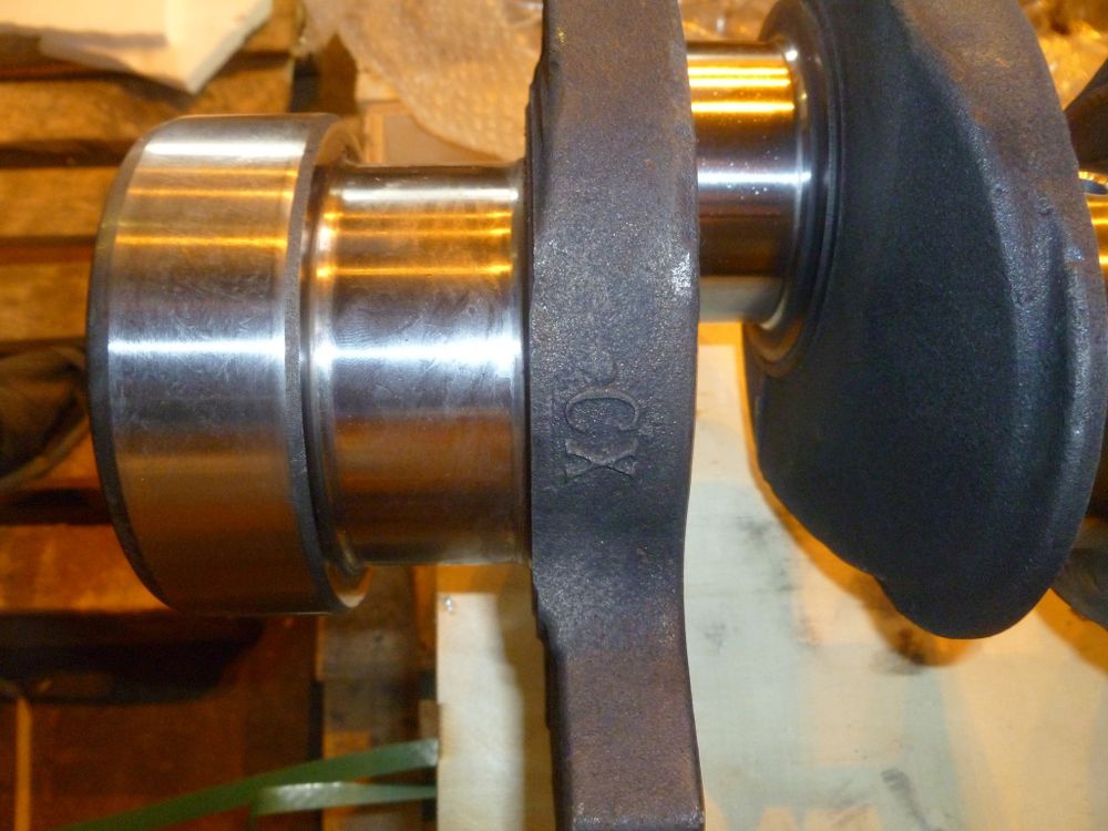 Вал коленчатый (ход поршня=125 мм.) Ricardo R6105ZDS1; TDK 84 ,100 6LT/Crankshaft Assy