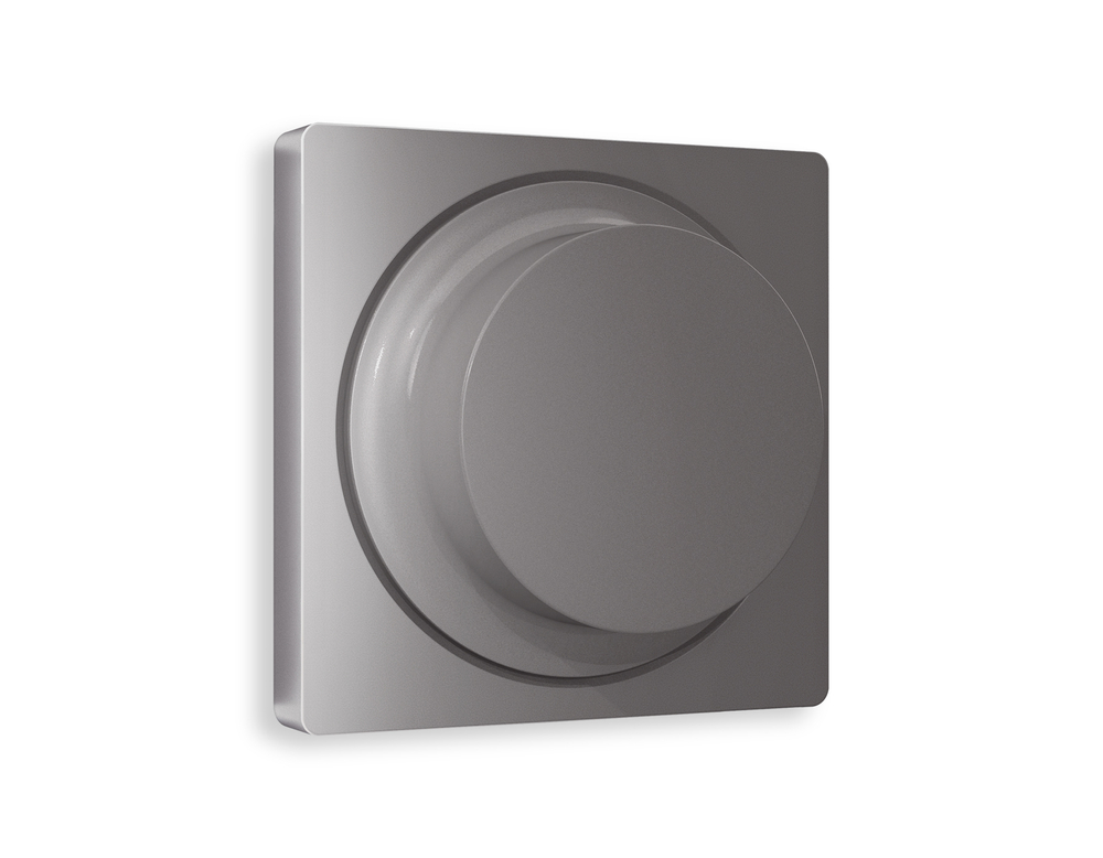 AP5055 Лицевая панель ALFA (Сталь матовый) для светорегулятора универсального QUANT