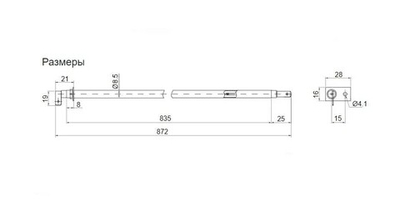 ТЭН-83,5-5-8.5 / 1.0 Т 230 для нагрева воздуха