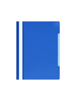 Скоросшиватель пласт. прозрачный верхний лист синяя PS20blue