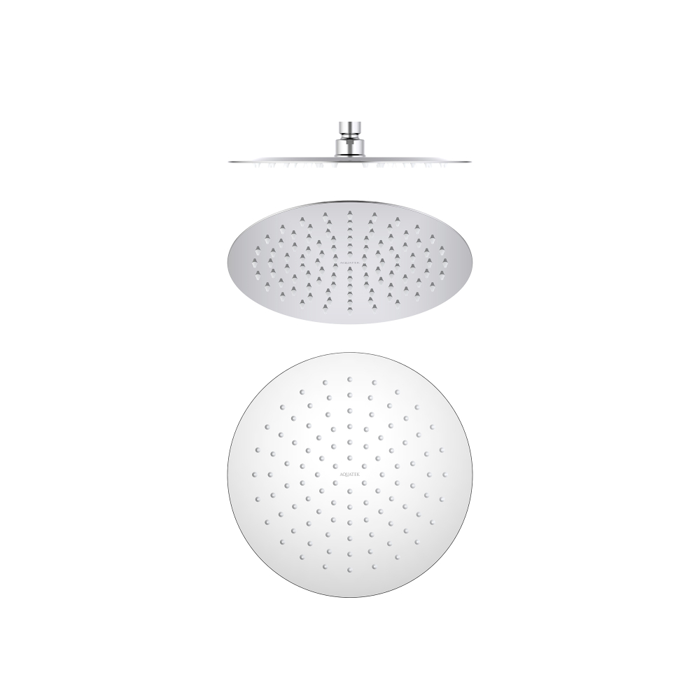 Круглый верхний душ  250*2 мм AQUATEK AQ2073CR