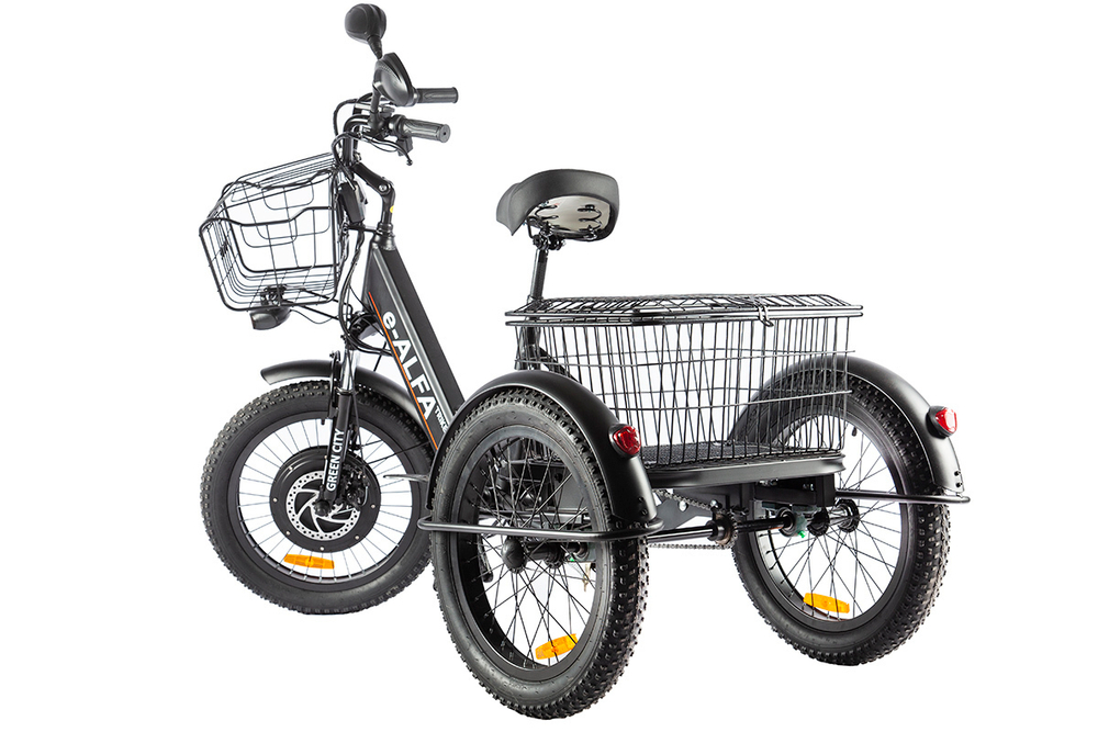 Трицикл GREEN CITY e-ALFA Trike