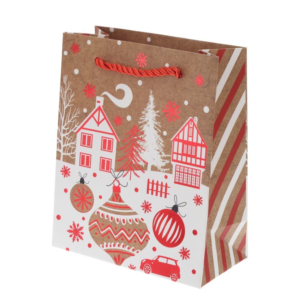 GAEM Пакет подарочный XS (бумага 210г/м2, блок 12шт), L14 W7 H17 см, 4в.