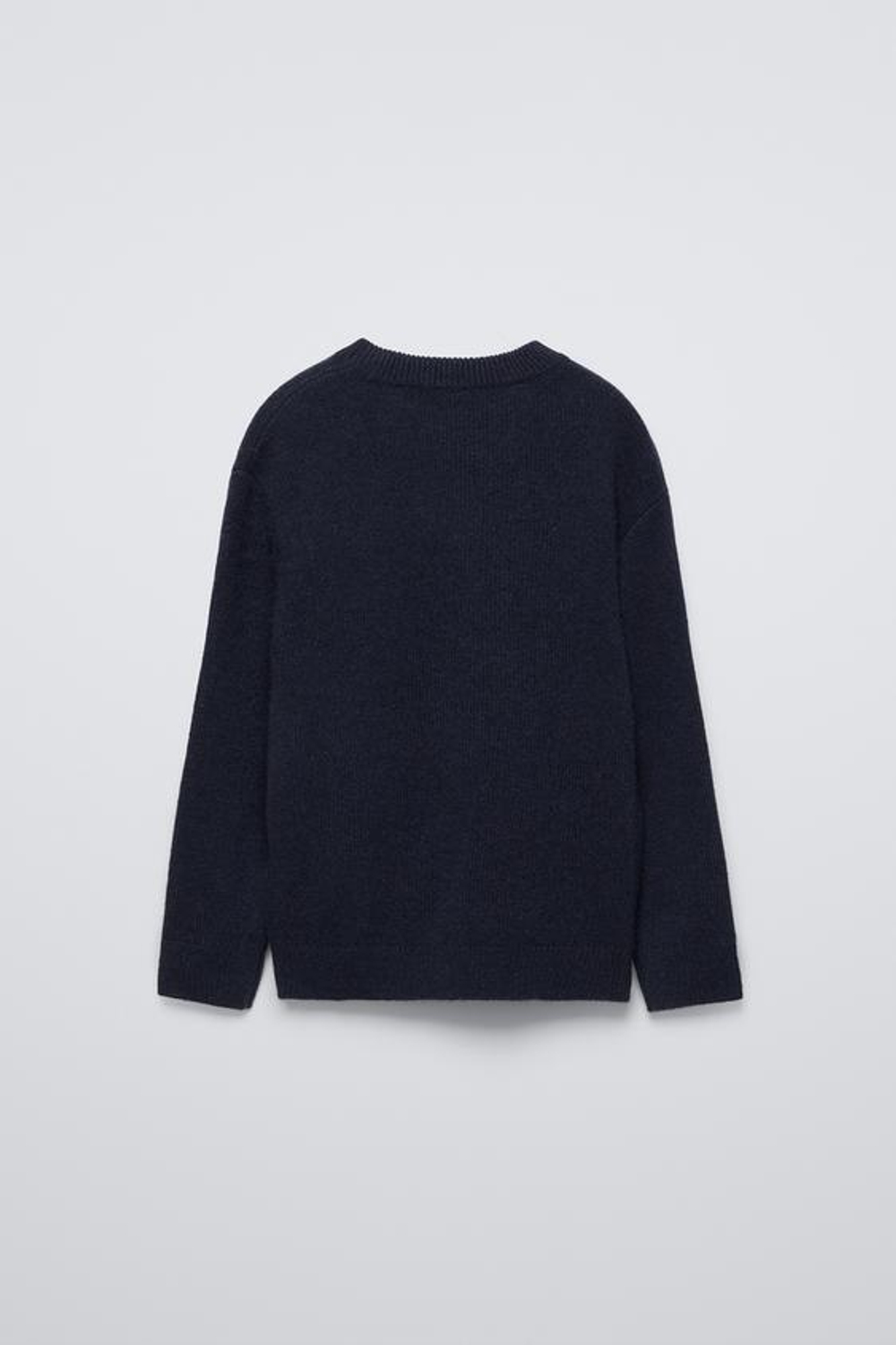 ZARA СВИТЕР ИЗ 100% КАШЕМИРА, МОРСКОЙ СИНИЙ