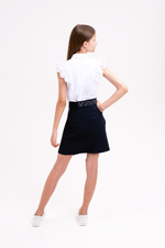 Блуза к/р трикотаж. д/д DELORAS C63715S