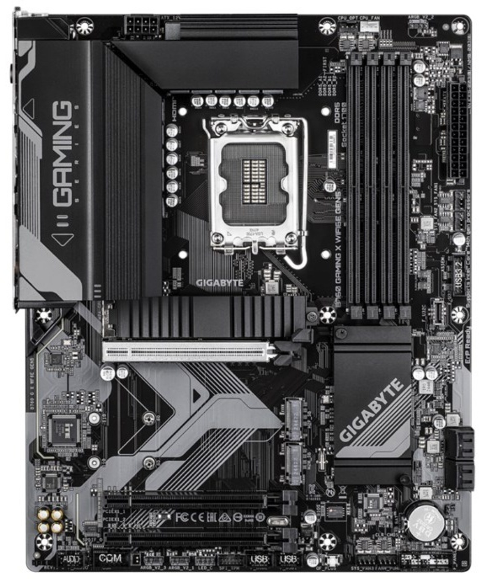 МАТЕРИНСКАЯ ПЛАТА GIGABYTE B760 GAMING X WIFI6E GEN5 (REV1.0)