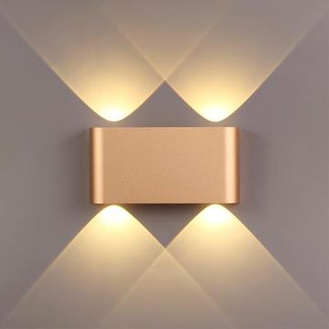 3893/4WL HIGHTECH ODL20 363 золотистый/металл Настенный светильник LED 3000K 4W 220V MAGNUM