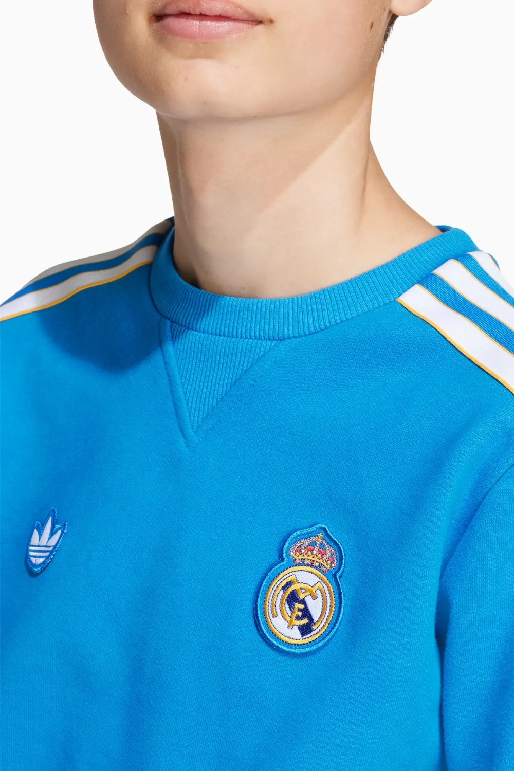 Кофта adidas Real Madrid 25/26 Terrace Icons Junior - синий
