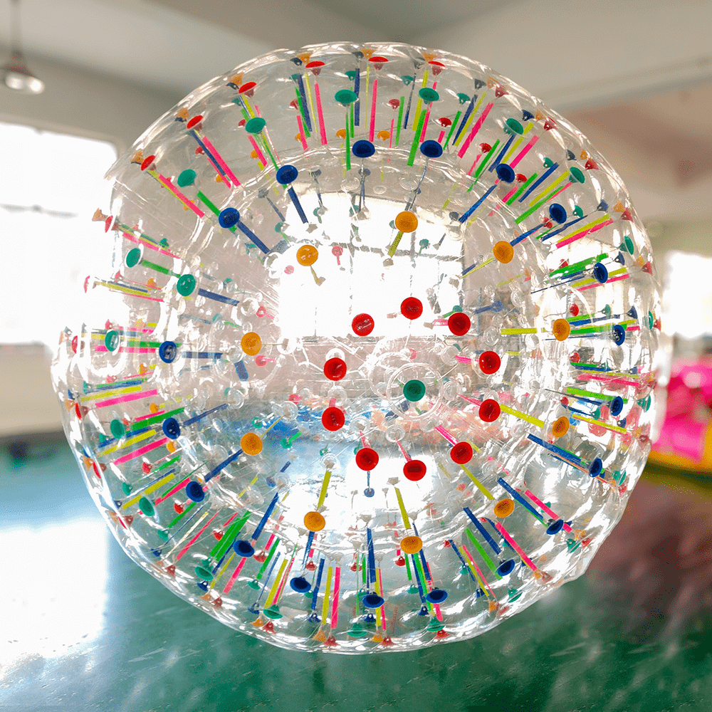 Светящийся зорб «Магический шар» ТПУ, диаметр 2.8 м без сидений