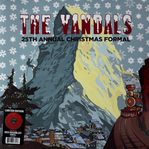 The Vandals ‎– 25th Annual Christmas Formal (США 2022г.) Red Marble