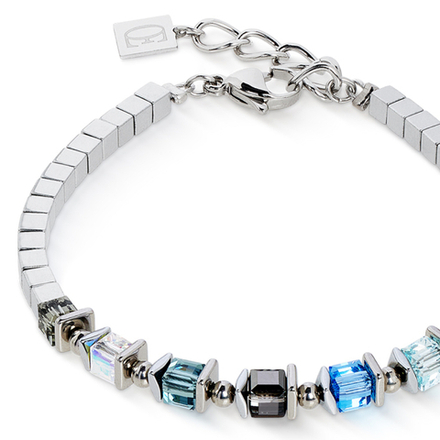 Браслет Coeur de Lion Blue-Silver 2100/30-0717