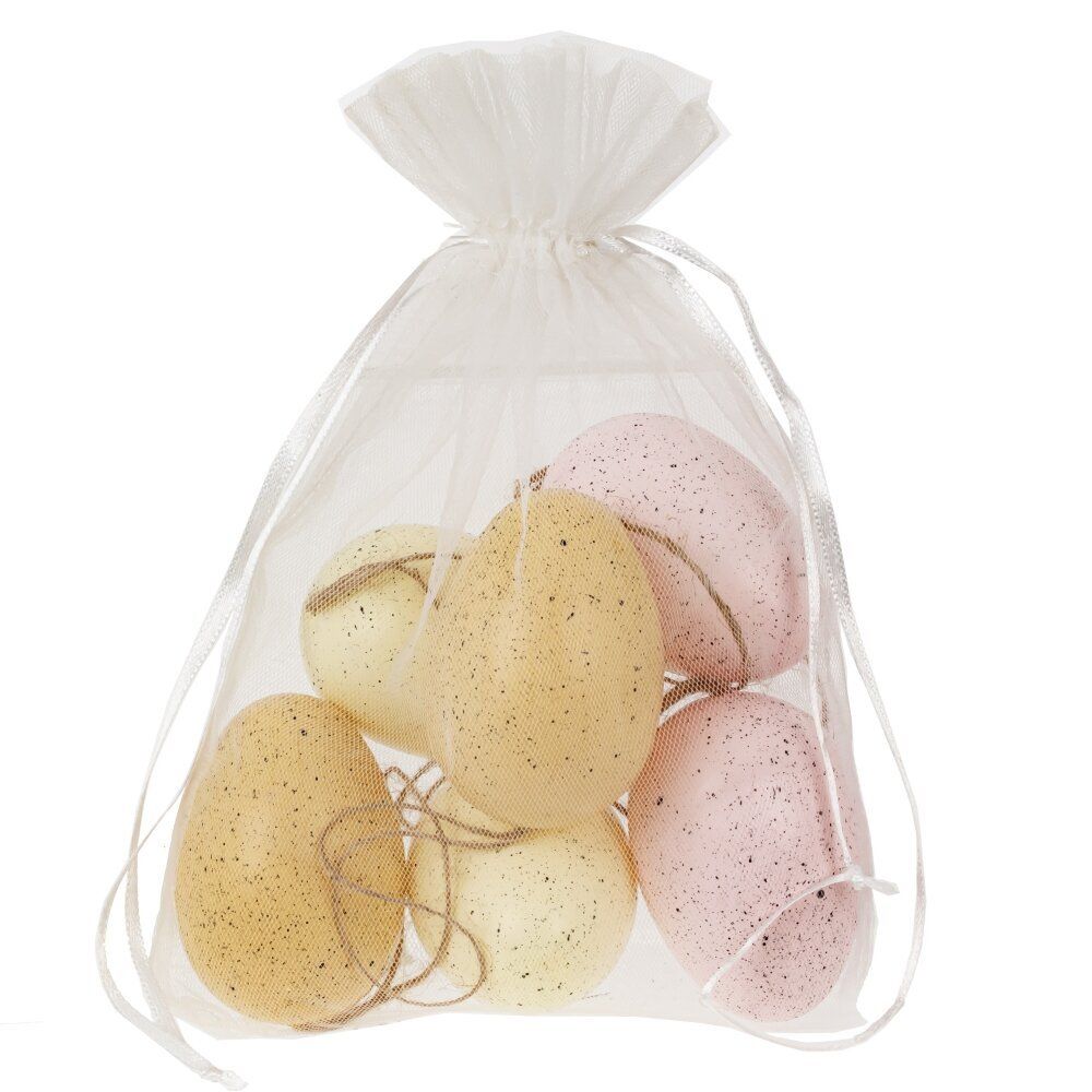 GAEM Набор из 6-ти изделий декоративных подвесных "Яйцо" (3,5*5,5), L13 W4 H17 см