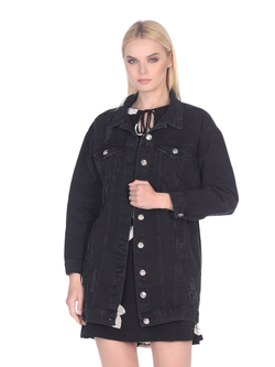 LIGVIANNI Джинсовая куртка Denim Jacket The Pink Tiger