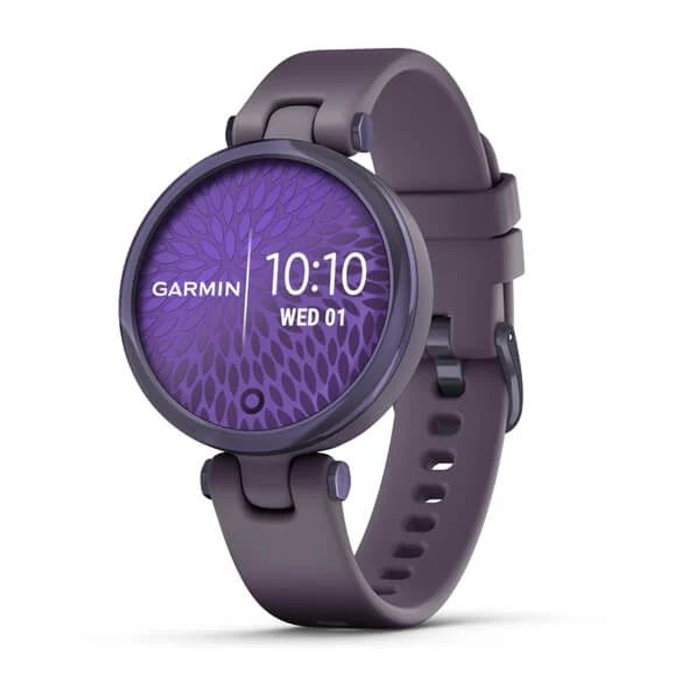 Умные часы Garmin Lily безель цвета полночная орхидея, корпус темная орхидея и силиконовый ремешок