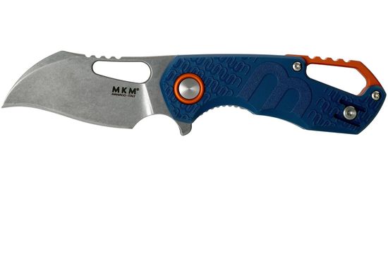 Складной нож MKM "ISONZO" MKM/FX03 1PBL c клинком из стали Böhler N690, рукоять FRN