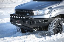 Бампер силовой передний BMS ALFA для Тойота Хайлюкс 2015-2020