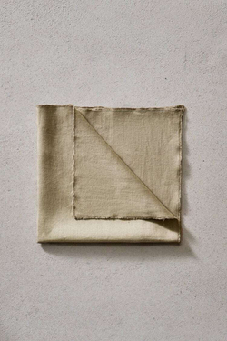 ZARA HOME САЛФЕТКА ИЗО ЛЬНА,  КОРИЧНЕВЫЙ/ТЕМНО-СЕРЫЙ