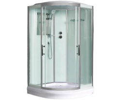 Душевая кабина WeltWasser (ВельтВассер) Emmer 12015-2, с низким поддоном, 120x120x217