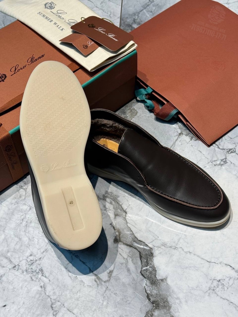 Ботинки Loro Piana Open Walk