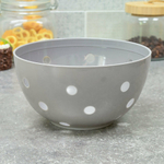 Салатник 1,4л "Sens", дымчато-серый