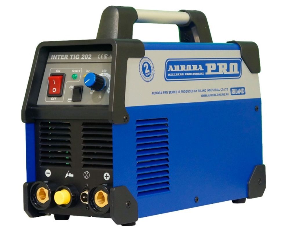 Аппарат аргонодуговой сварки AuroraPRO INTER TIG 202 (TIG+MMA) MOSFET