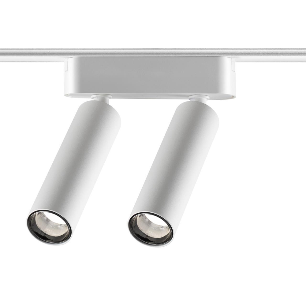 359087 SHINO NT23 182 белый Трековый светильник для низков. шинопровода IP20 LED 4000K 2*7W 48V 1260Лм SMAL