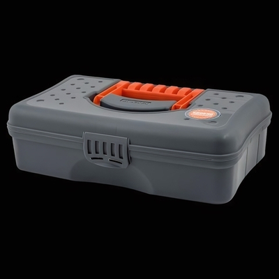 Органайзер «HOBBY BOX» серо-свинцовый/ оранжевый BR3751