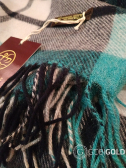 Плед из 100% шерсти ягненка 150x200 см. (MONGOLTEXTILE) - MT078