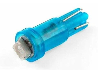 Светодиод 12V T 5   1SMD 3528 BLUE МАЯК  (без патрона) 12T5-В/1SMD